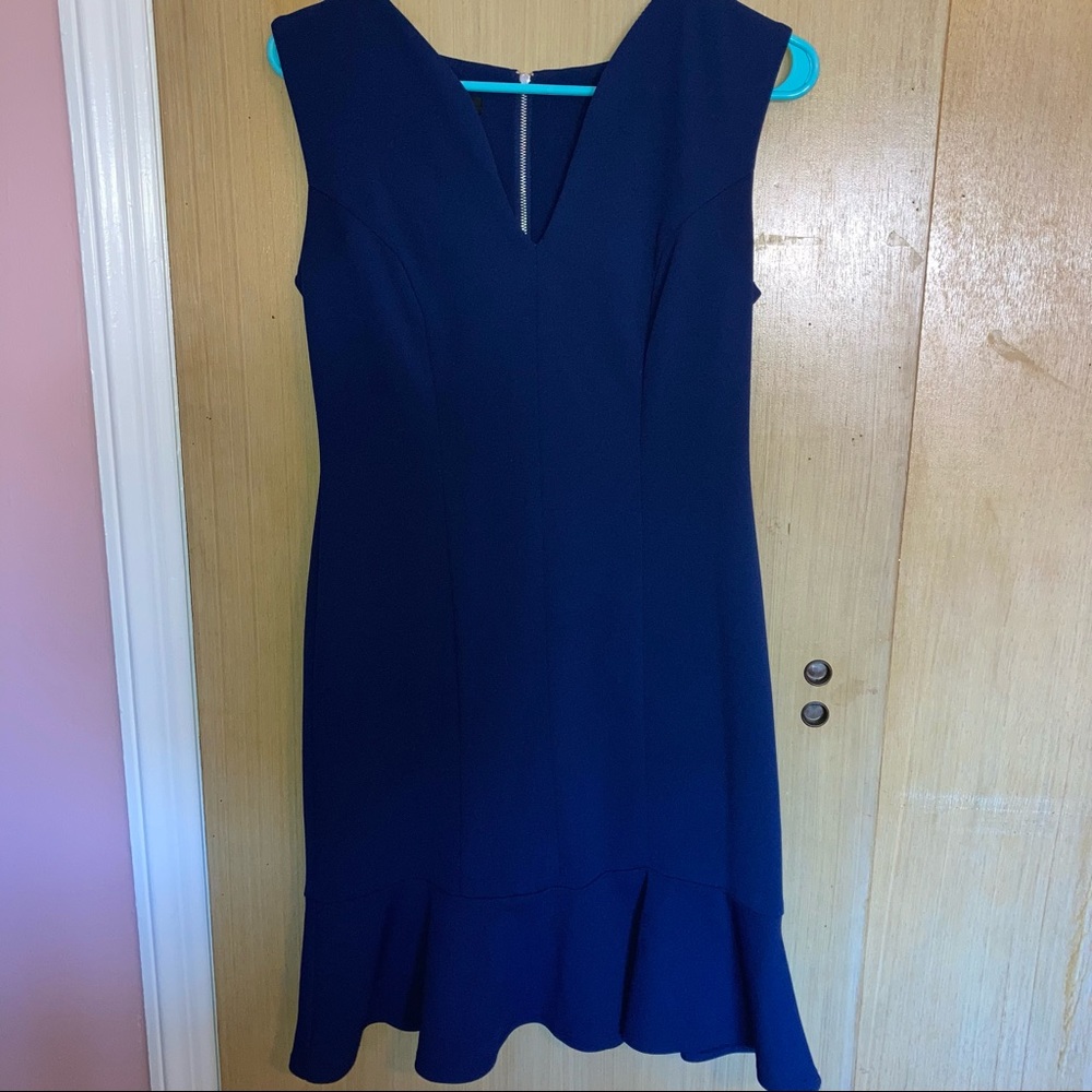 Apt. 9 Navy Blue Sleeveless Dress Size 2